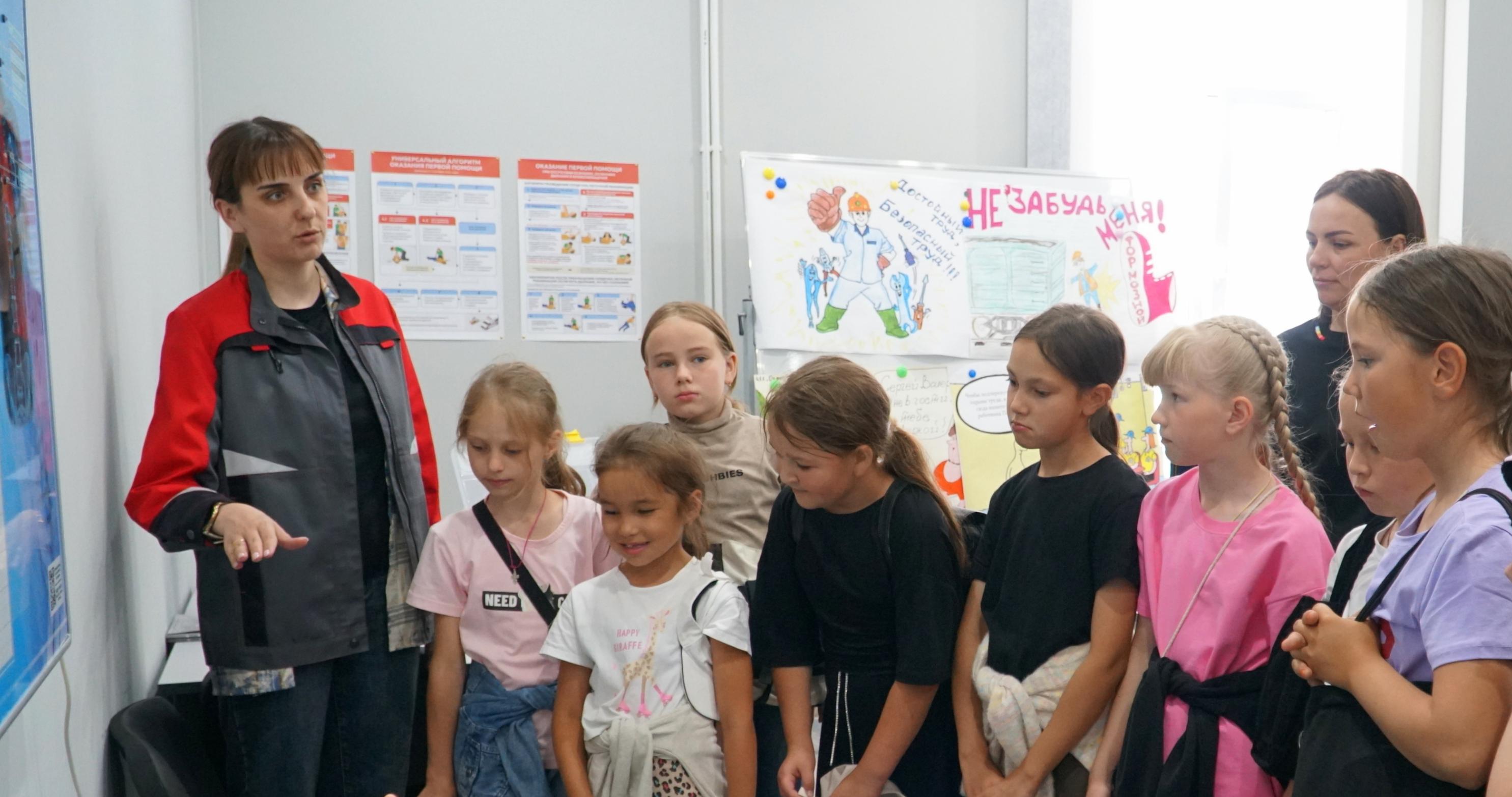 «ТимлюйЦемент» принимает юных гостей