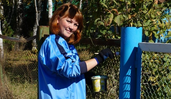 Работники Тимлюйского цементного завода провели субботник на турбазе &laquo;Байкальская Ривьера&raquo;