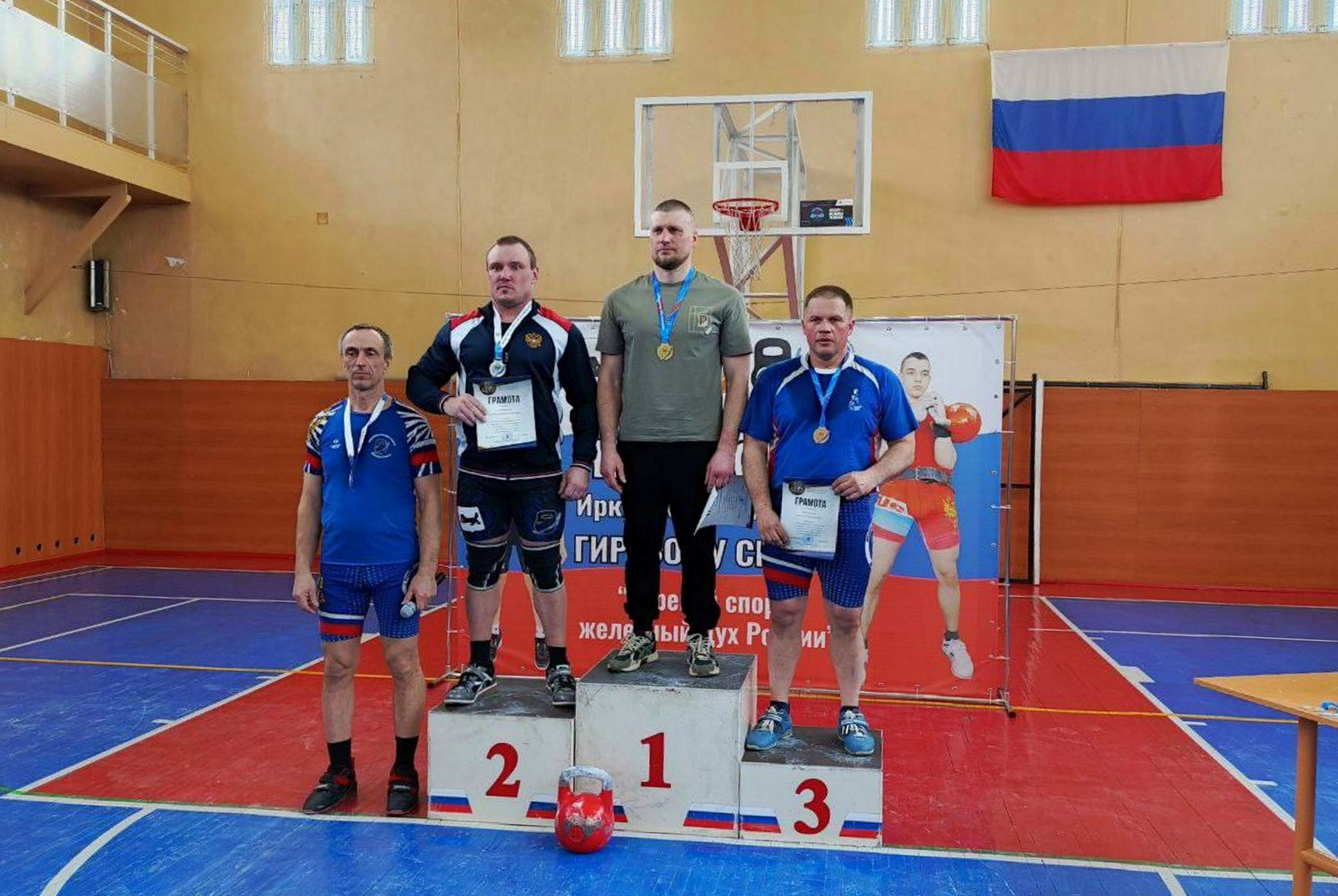 Сотрудник Ангарского цементно-горного комбината выиграл чемпионат Иркутской области по гиревому спорту