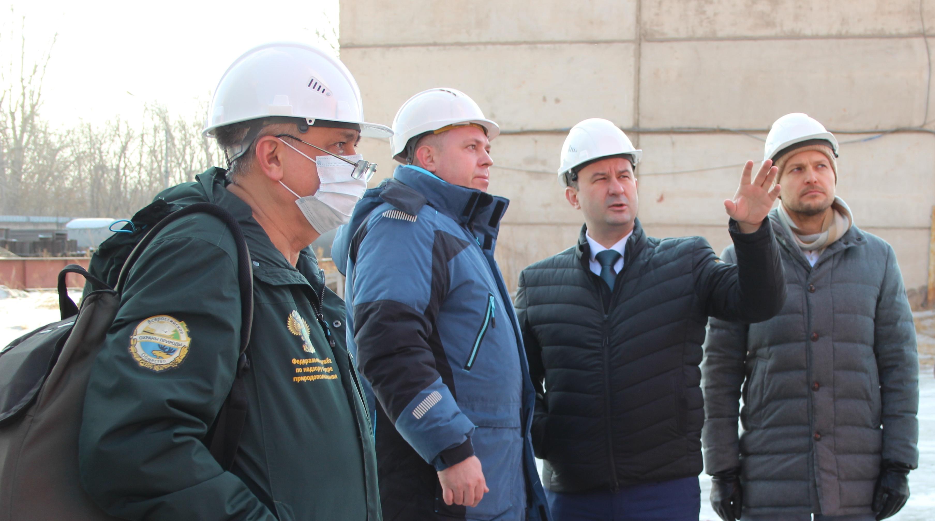 На Красноярском цементном заводе обсудили реализацию федерального проекта «Чистый воздух»