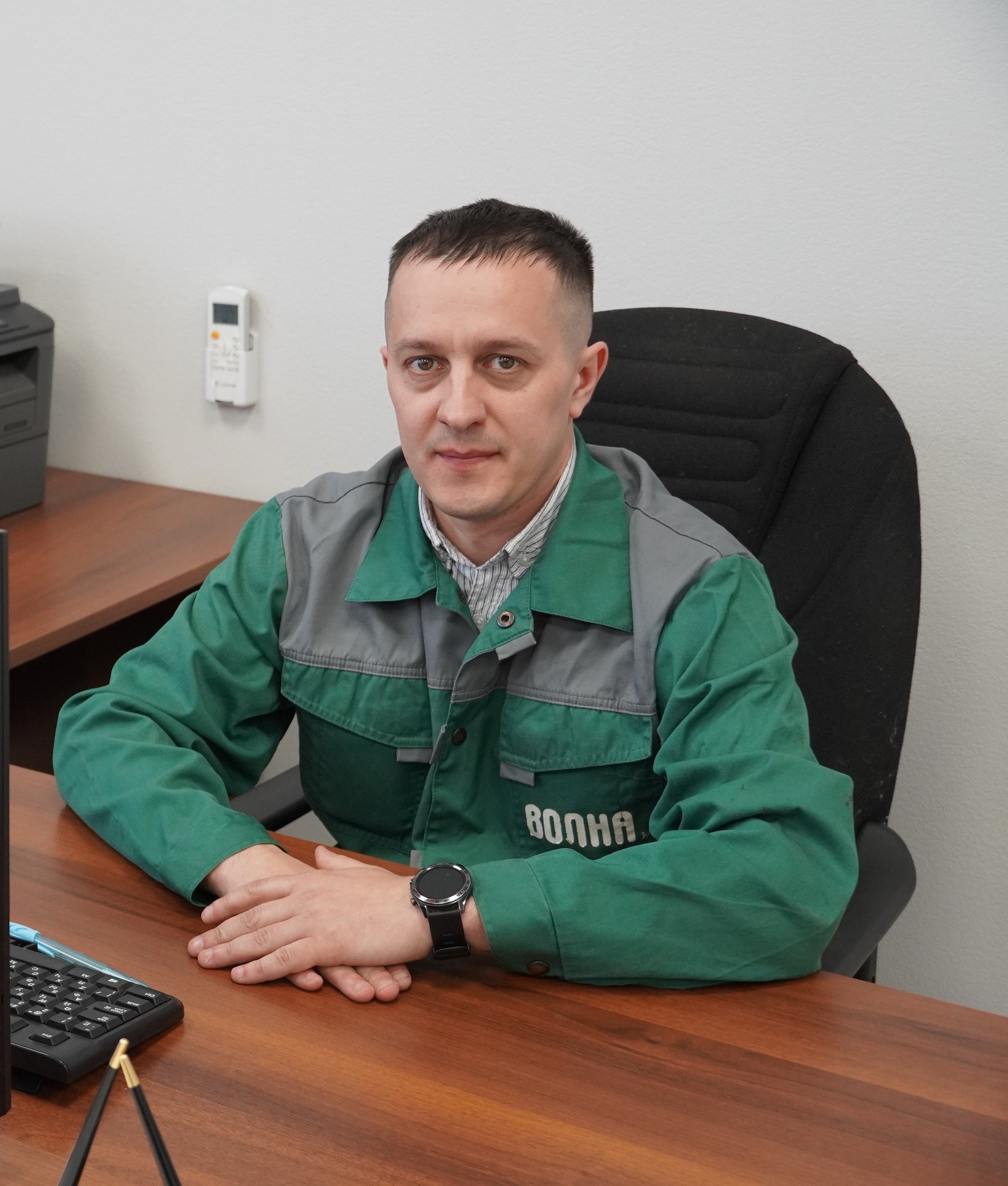 Начальник цеха технического обслуживания ООО «Комбинат «Волна»