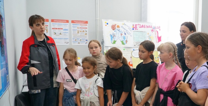 «ТимлюйЦемент» принимает юных гостей