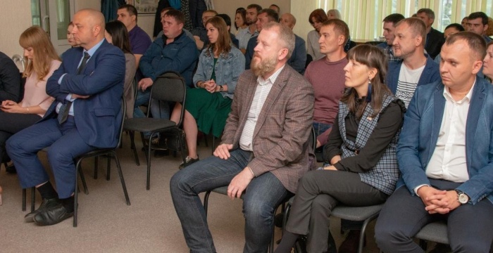 На Топкинском цементном заводе прошла встреча  с потребителями продукции