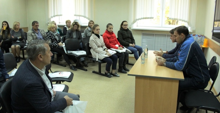 На Красноярском цементном заводе прошла встреча с потребителями продукции