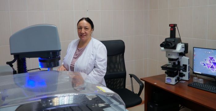 В лабораторию Тимлюйского цементного завода поступило новое оборудование