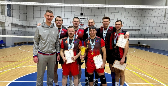 Команда «Красноярского цемента» вошла в тройку лидеров спартакиады Свердловского района