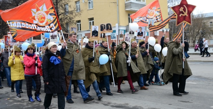 Работники и ветераны «Сибирского цемента» приняли участие в мероприятиях, посвященных 73-й годовщине Победы в Великой Отечественной войне