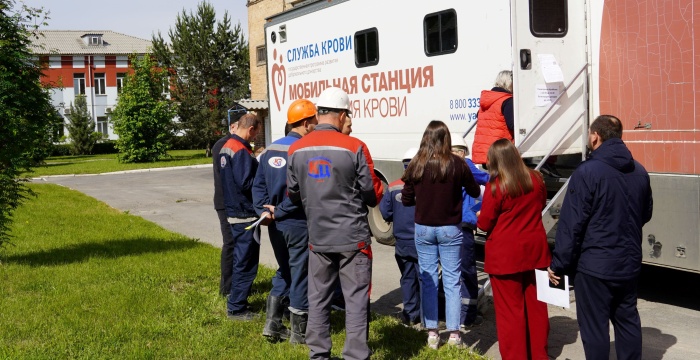 Красноярские цементники пополнили банк донорской крови