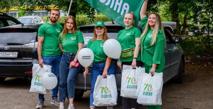 Комбинат «Волна» принял участие в «Добром автопробеге»