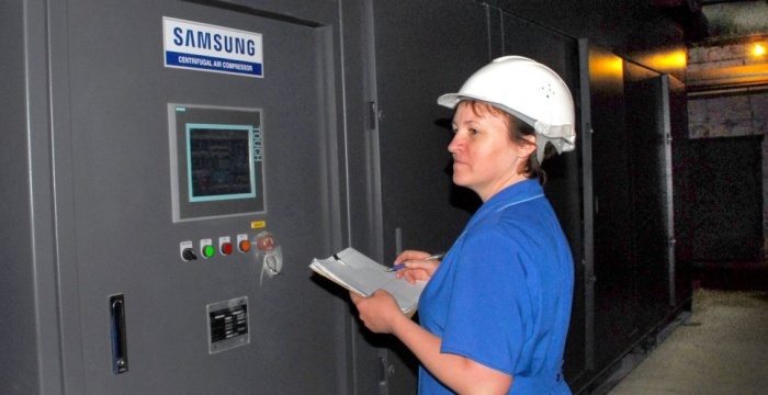 На Топкинском цементном заводе введены в эксплуатацию современные компрессоры