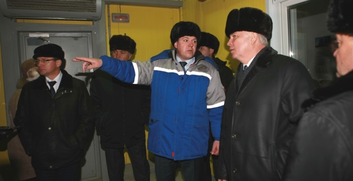 Глава Бурятии Вячеслав Наговицын посетил Тимлюйский цементный завод