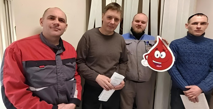 Топкинские цементники поддержали традиционную акцию «День донора»