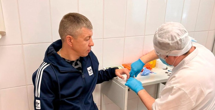 Топкинские цементники сдали кровь в рамках «Дня донора»